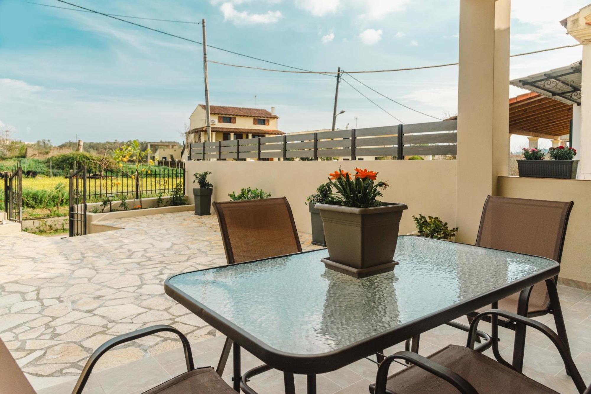 Casa Matina Daire Lefkimmi  Dış mekan fotoğraf